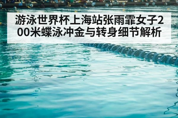 游泳世界杯上海站张雨霏女子200米蝶泳冲金与转身细节解析